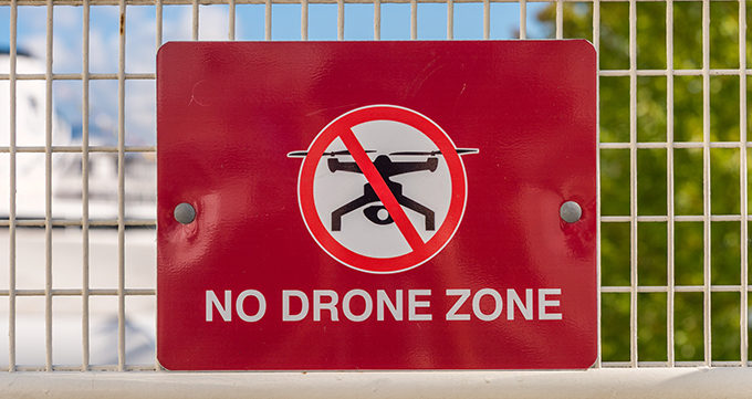 No Drone Darwin International Airport