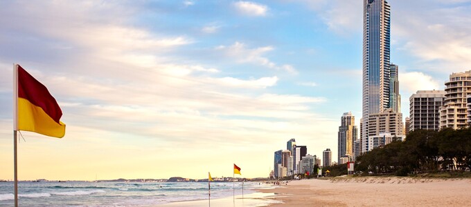 Gold Coast Beach view