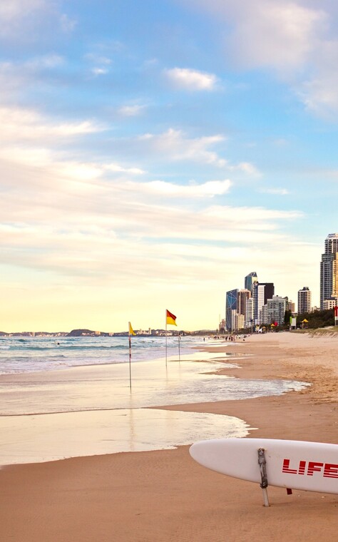 Gold Coast Beach view