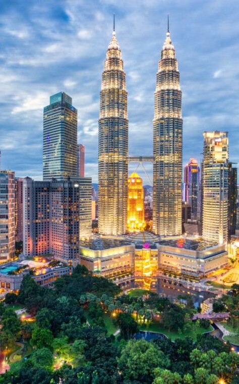 The city of Kuala Lampur